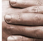 Image of hands entwined representing trust